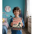 thumbnail image 4 of Baseball Room Decor Sign for Boys - Cool Baseball gifts for boys 8-12, Perfect as Baseball Decorations, Bedroom, Posters, Accessories, and Sports Memorabilia by Opix Design, Baseball, 4 of 8