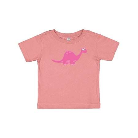 

Inktastic Pink Dinosaur Gift Baby Girl T-Shirt