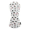 thumbnail image 2 of Funda para cabeza de palo de golf shamjiam de cuero PU 36cmx17cm, 2 of 8