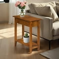 thumbnail image 2 of Convenience Concepts American Heritage 24 in. Tall Flip Top End Table, Walnut (Tabletop), 2 of 6