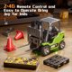 thumbnail image 5 of Juguete de Montacargas RC TOPMVP 1/64 Mini Control Remoto Verde, 5 of 6