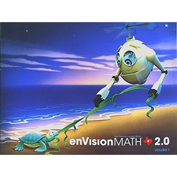 Pre-Owned Pearson Texas, enVision MATH 2.0, Grade K, Volume 1, Topics 1-8, 9780328767199, 0328767190 (Paperback) 0328767190 9780328767199