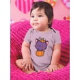 thumbnail image 2 of Cute Spookitty In Pumpkin. Bodysuit Infant -Image by Shutterstock,  18 Months, 2 of 4