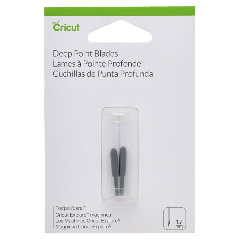 Cricut® Deep-Point Replacement Blades (2 ct) 