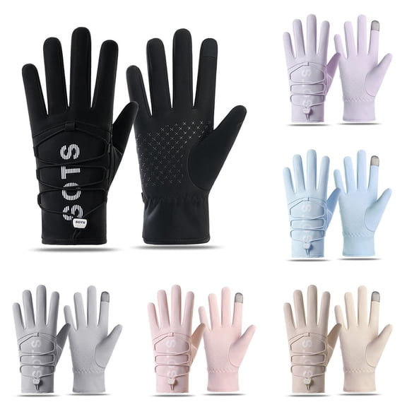 Luvior Winter Waterproof Snow Gloves for Men Women,Cold Weather Warm Thermal Touchscreen Gloves for Running, Driving, Cycling