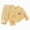 G829-Yellow, variant on HFHAPW Kids Girls Pajamas Set Long Sleeve Button Down Pjs Sleepwear Loungewear 2 Piece Set for Daily,2-3 Y