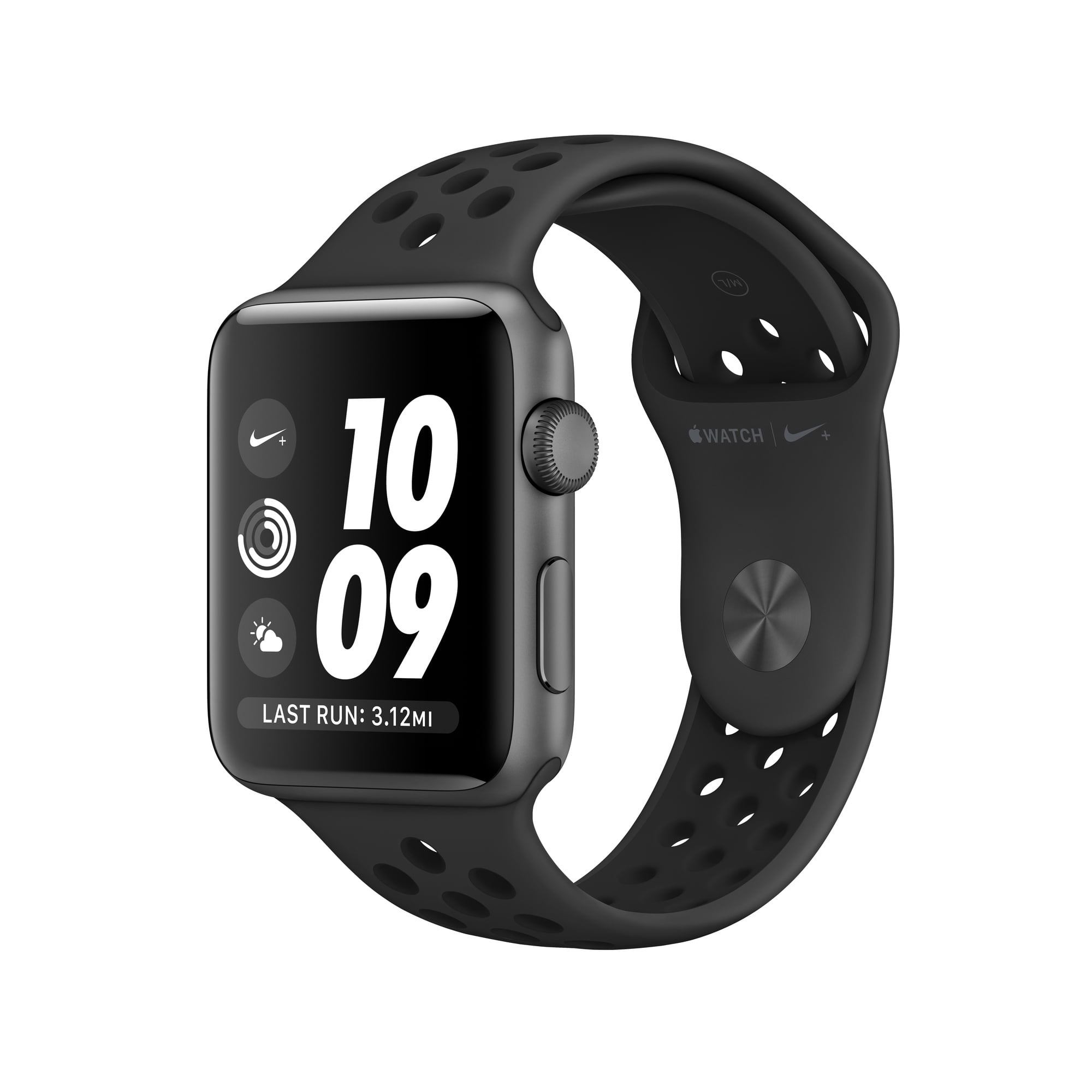 silver nike apple watch series 3