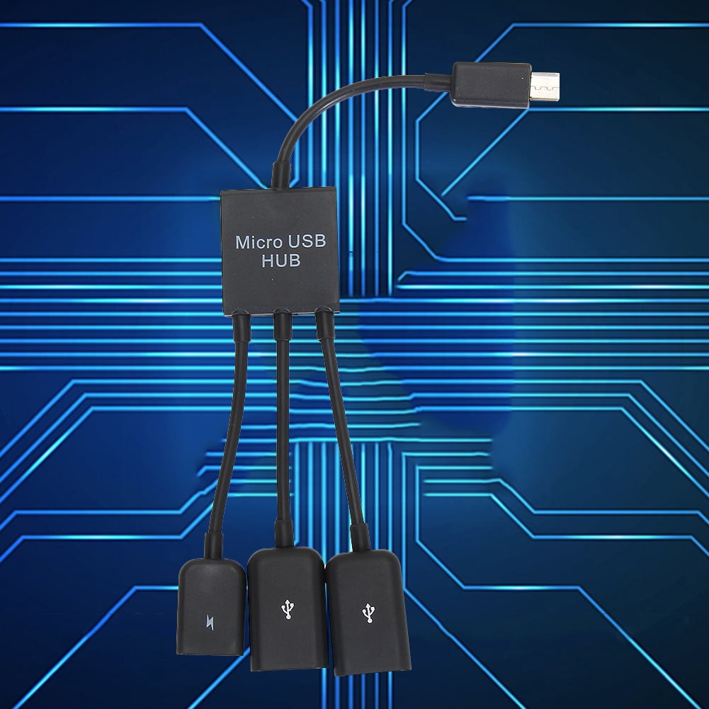 Adaptador Micro USB A USB 2 -en- 1 ( Cable OTG Honduras