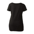 thumbnail image 2 of Tultex - Women's Poly-Rich Scoop Neck T-Shirt - 243, 2 of 2