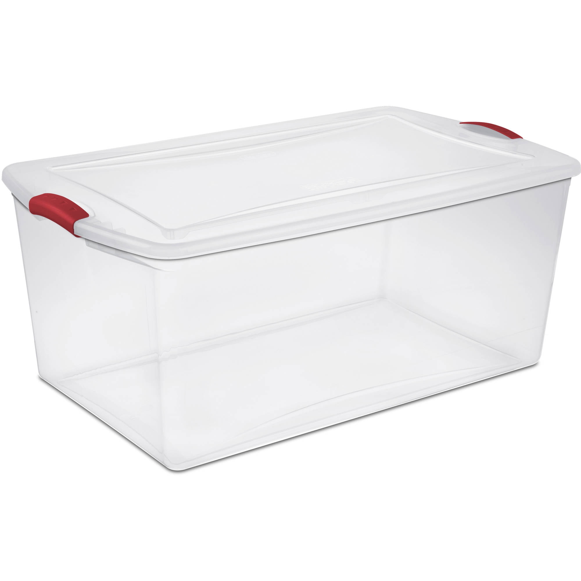 Sterilite 105-Quart Latch Box, Infra Red