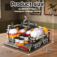 thumbnail image 2 of Remocguys Transport Storage Building Sets Compatible with Lego Chemical Factory Plant Model Toy for Adults Boy 743PCS, 2 of 7
