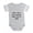 Heather Gray, variant on CafePress - FIN Warm Fuzzy Side - Cute Infant Baby Football Bodysuit