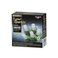 thumbnail image 4 of EZ-Illuminations 60-Count Super Sparkle Cool White LED String Christmas Lights, 11.2', 4 of 4