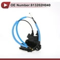 thumbnail image 3 of Motor de actuador de bloqueo de puerta de potencia Unique Bargains para Hyundai Elantra 2007-2010, ensamblaje de actuador de pestillo de puerta del lado del pasajero delantero con cable No.813202H040, 3 of 8