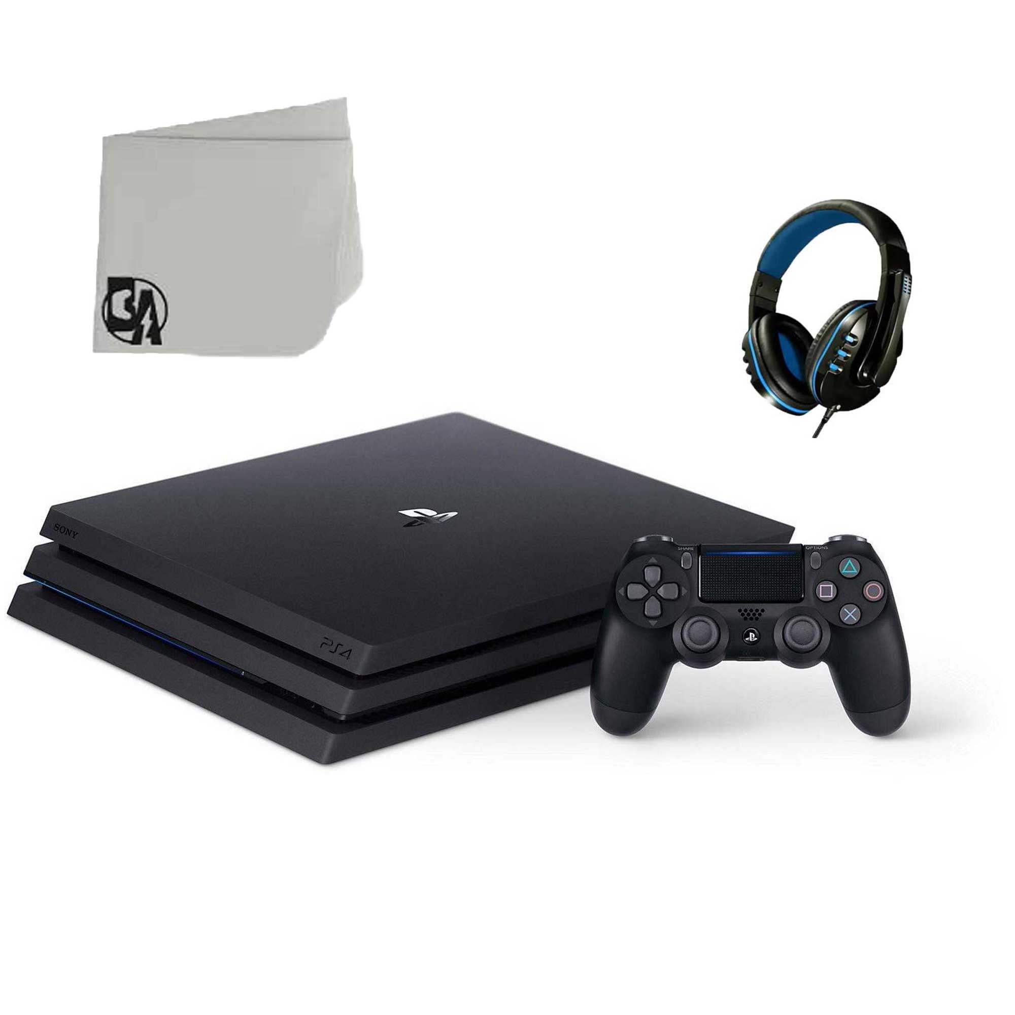 PlayStation 4 PRO 1TB Gaming Console Black with The Last Guardian BOLT AXTION Bundle Used - Walmart.com