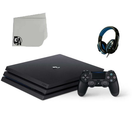Sony PlayStation 4 Pro 1TB Gaming Console Black with BOLT AXTION Bundle Like New