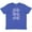 Vintage Royal Blue, variant on Inktastic Biking Bicycle Silhouette Youth T-Shirt