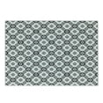 thumbnail image 1 of Tribal Cutting Board, Geometric Rhombuses and Triangles Composition, Decorative Tempered Glass Cutting and Serving Board, Small Size, Charcoal Grey and White, by Ambesonne, 1 of 1