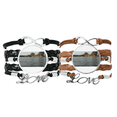 thumbnail image 1 of La ciudad Pulsera pareja de cuerdas de cuero Unbranded M, 1 of 3