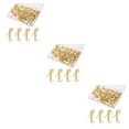 thumbnail image 3 of Decodeary 100pieces Impact-resistant Picture Hooks Modern Style And Heavy Load-bearing Office Picture Hanging Gold 3Set, 3 of 6