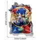 thumbnail image 3 of Vinilos decorativos 3D Sonic para decoración de paredes de habitación infantil, 3 of 5