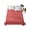 Coral Red, variant on Vintage Coral Red Flat Sheet Only Twin Size, Soft Breathable Bed Top Sheets for Mattress, Farmhouse Retro Solid Color Linen Texture Luxury Bedding Flat Sheets for Home Hotel Bedroom Bed Protection