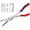 Internal Snap Ring Pliers, variant on 11" Extra Long Diagonal Pliers, Double Joint Long Wire Cutters for Tight Spaces, Heavy Duty Side Pliers