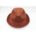 thumbnail image 3 of Men's New Stacy Adams Rust Fedora GT SAW717, 3 of 3