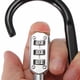thumbnail image 4 of Cerradura De Cifrado De Motocicleta, Grande, 10,8 Cm, Negro Vogacara VI008723-00, 4 of 6