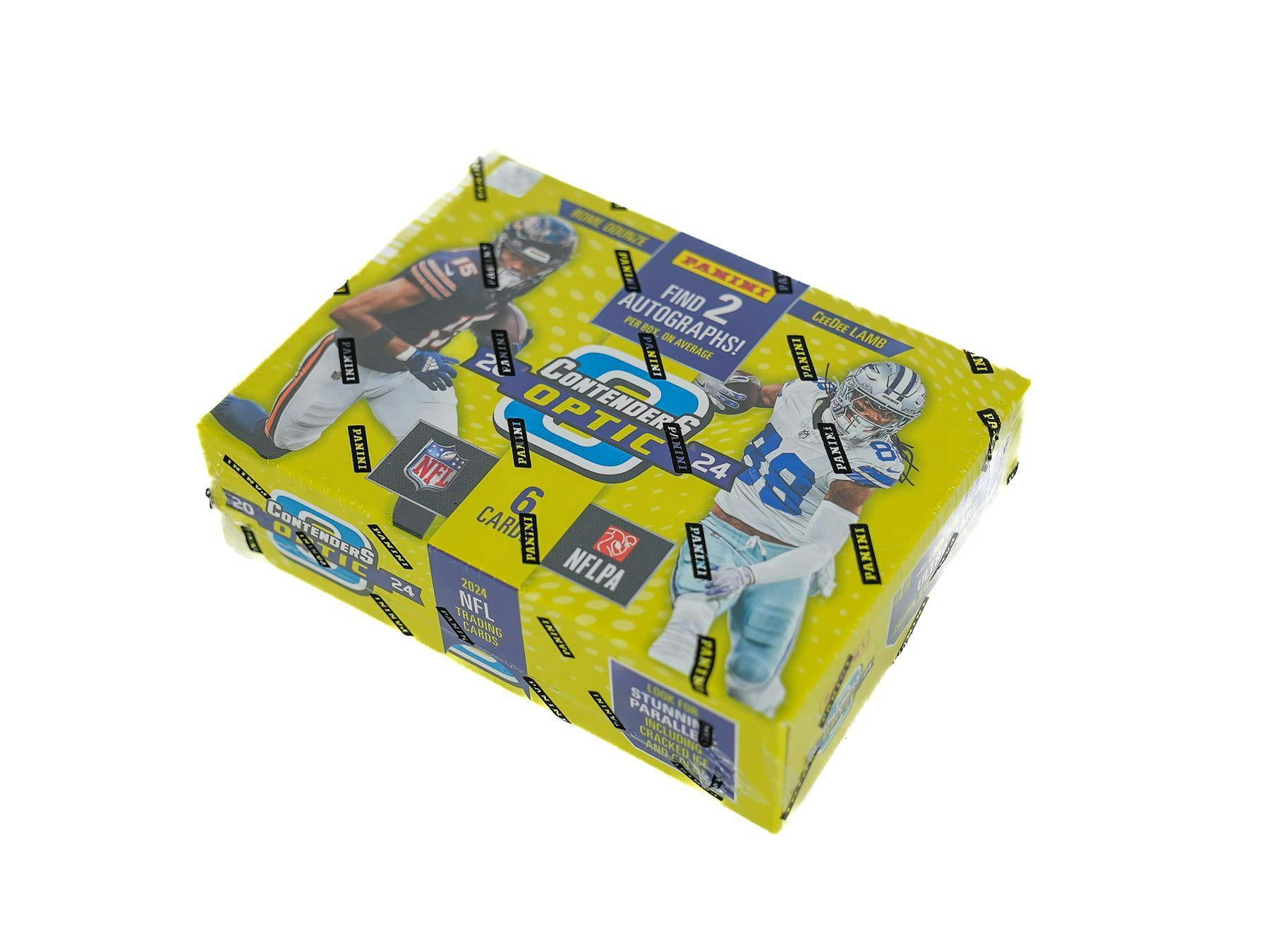 NFL 2024 Contenders Optic Football Trading Card HOBBY Box (6 Card)
