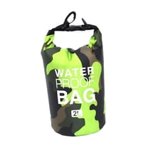 GASTROPOD Waterproof Heavy Duty Storage Sack Keeps Gear Dry Shoulder Bag Lightweight 2L for Rafting Canoe Boating Kayaking Camping, Green
