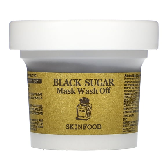 Black Sugar Beauty Mask Wash Off, 3.52 oz (100 g), Skinfood