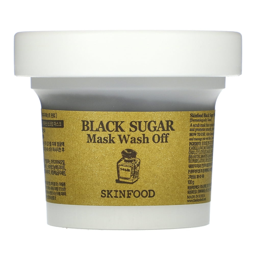 Skinfood Skinfood Black Sugar Beauty Mask Wash Off, 3.52 oz (100 g