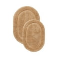 thumbnail image 2 of BNM Non-Slip Washable Bath Rug Set, 20" x 30", 24" x 36", Toast, 2 of 8