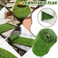 thumbnail image 2 of Fake Grass Decor, 30X90 In, Outdoor Table Runner, Table Decorations, Outdoor Garden Decor, Patio Decorations Outdoor, 1 Pc, 2 of 7