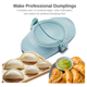 thumbnail image 4 of Qtmnekly - Juego de moldes para hacer empanadillas con cortador de masa, juego de moldes para hacer empanadillas y cortador para pierogi (azul), 4 of 6