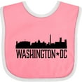 thumbnail image 3 of Inktastic Washington Dc Skyline Cities Boys or Girls Baby Bib, 3 of 4