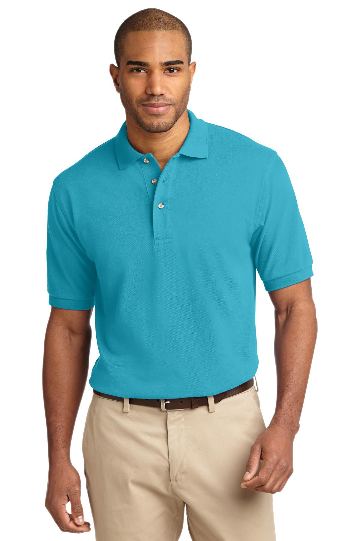port authority cotton polo shirts