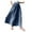 Blue, variant on Maean Dress Pants for Women Summer Casual Elastic Waist Wide Leg Loose Pleated Skirt Trousers with Pockets