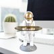 thumbnail image 5 of Estatuilla de astronauti, joyería, llave, bandeja de almacenamiento para teléfono, escultura de astronauti, adorno de estatua, artesanía para BLESIY Astronauta estatua estatuilla, 5 of 8