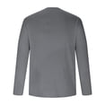 thumbnail image 6 of akafmk Mens Sun Protection Shirts Long Sleeve Workout Shirt Solid Color Lightweight Breathable Summer Athletic Tees, Size XL, 6 of 7