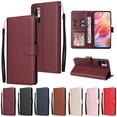 thumbnail image 2 of Funda tipo cartera con tapa para Xiaomi Redmi 10 10C 9A 9C 9T 8 7A Note 11 Pro 11S 10 Pro 10S 9 Pro 8T 7 Poco X5 Pro X4 GT C40 Funda de cuero Tan Jianjun unisex, 2 of 2