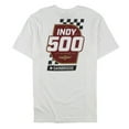 thumbnail image 5 of Indy 500 Mens White Event Graphic T-Shirt, White, Large, 5 of 5