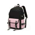 thumbnail image 1 of Minnieouse escolar con USB, bolsa de almacenamiento para tableta de trabajo universitario, viaje, Camping, botella de agua informal, Mochilas Rosado, 1 of 6