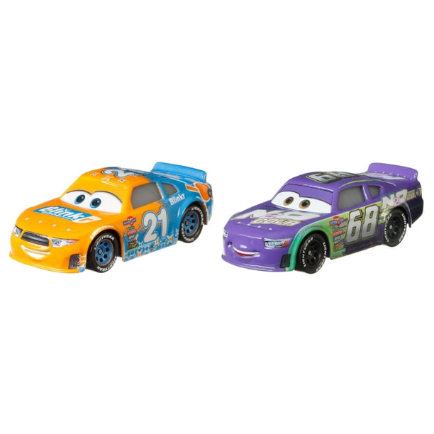 Disney Pixar Cars Speedy Comet And Parker Brakeston 2 Pack Story Race Toy Walmart Com Walmart Com