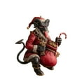 thumbnail image 4 of Krampus Christmas Ornament, Myth Meets Holiday Magic, Funny Krampus Christmas Tree Decoration, Dark Collection Holiday Red Gold Sleigh Dark Decor, Gothic Gifts Lovers, 4 of 6