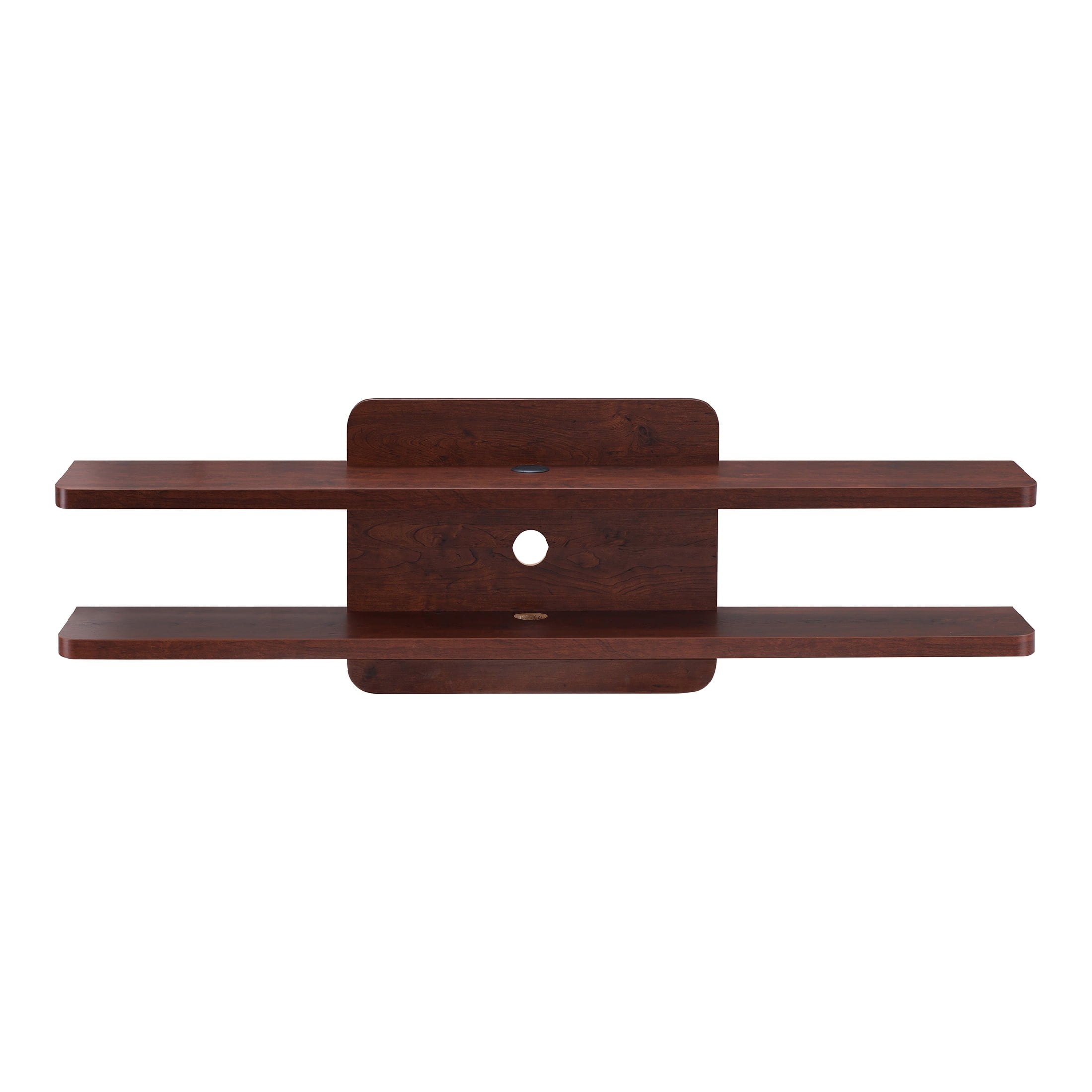Furniture of America Eustache 2-Tier Floating TV Stand, 60", Walnut