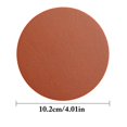 thumbnail image 4 of Coofit 6PCS Faux Leather Coaster Waterproof Heat Resistant Round Cup Coaster Cup Mat, 4 of 10