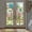 Colorful Abstraction-16.9 x 78.7 inches, variant on Window Film Brown Autumn Reverie 16.9 x 39.3 Inches Decorative Home Use