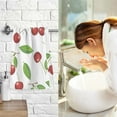 thumbnail image 7 of Cherry with Leaves Cotton Face Towels Soft Hand Towel Absorbent Bathroom Towel for Kitchen Hotel Decoration, 7 of 7